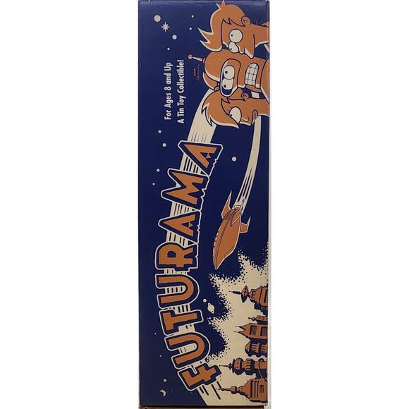 Vintage Official Futurame Robot Action Toy Bender no 600 Rocket US - Picture 2 of 4